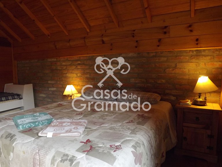 Locação de casa por temporada em Gramado e Canela casa rústi