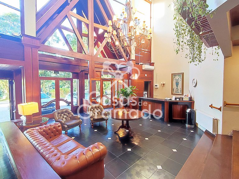 Suíte 453 no Flat com Acesso Total ao Wish Resort