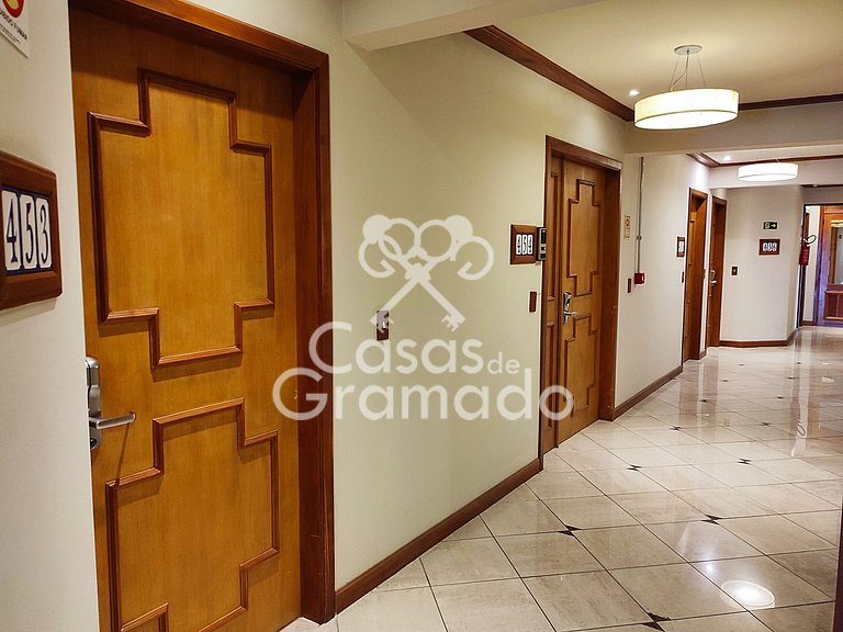 Suite 22 no Flat com Acesso Total ao Wish Resort