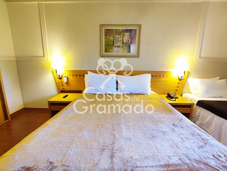 Suite 22 no Flat com Acesso Total ao Wish Resort