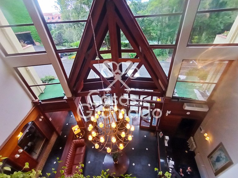 Suite 455 no Flat com Total Acesso ao Wish Resort