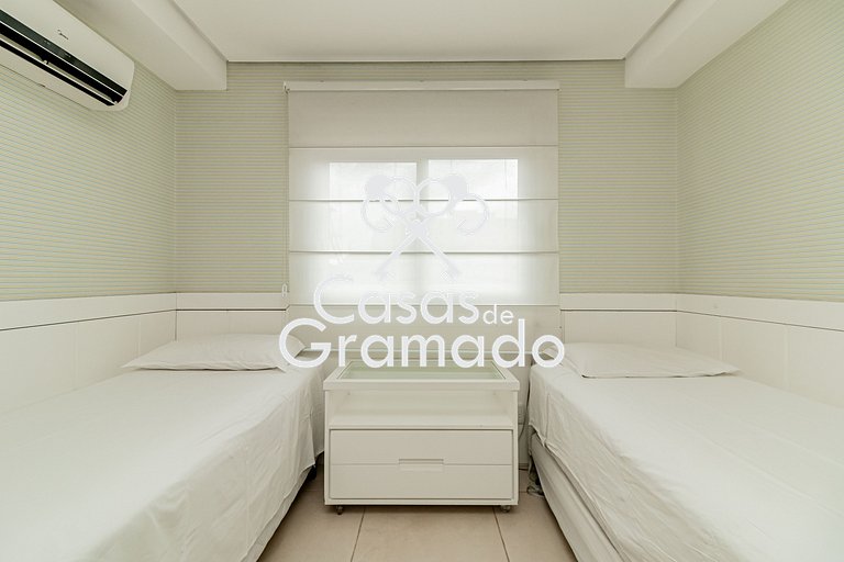 Perfeito 2 Suítes no Centro de Tudo Para 6