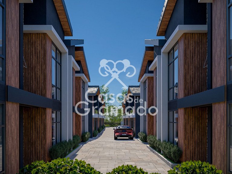 Sobrado à venda na Planta, 02 suítes, 01 vaga, Moura – Grama