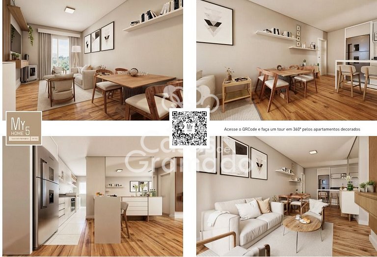 Apartamento na planta à venda, 2 quartos,1 Suíte, 01 vaga -