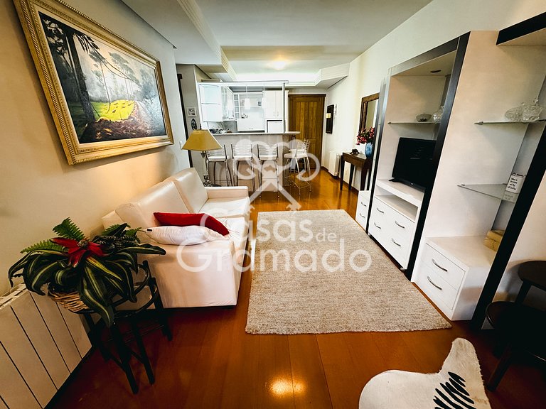 Exclusivo Apart em Condomínio Luxuoso e Central