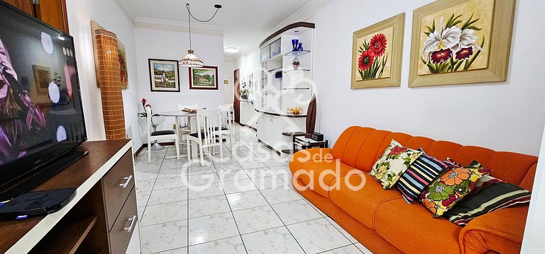 Lindo Apartamento 2 quartos, a 300m da praia