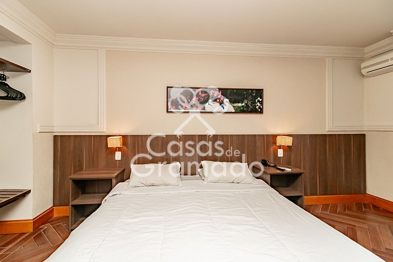 Suíte 157 no Flat com Total Acesso ao Wish Resort