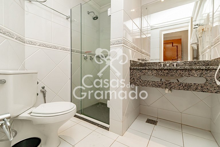 Suíte 157 no Flat com Total Acesso ao Wish Resort