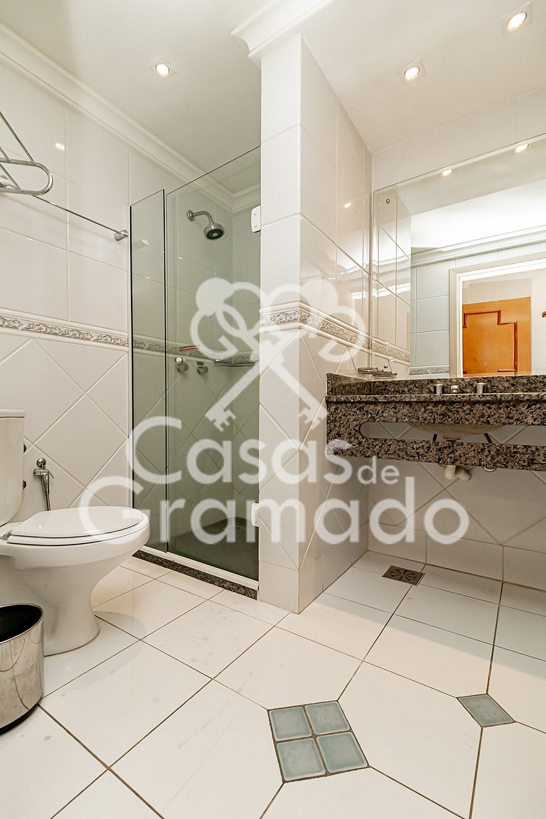 Suíte 157 no Flat com Total Acesso ao Wish Resort