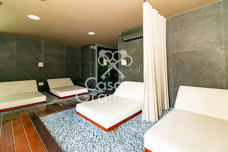 Suíte 157 no Flat com Total Acesso ao Wish Resort