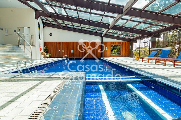 Suíte 157 no Flat com Total Acesso ao Wish Resort