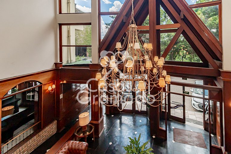 Suíte 157 no Flat com Total Acesso ao Wish Resort