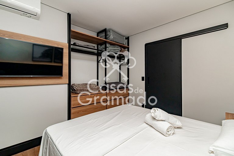 Luxuoso 2 Quartos no Centro de Gramado