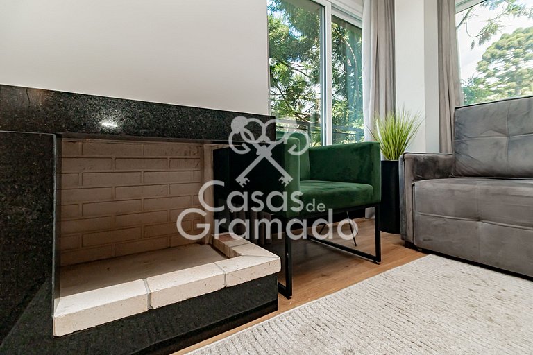Luxuoso 2 Quartos no Centro de Gramado