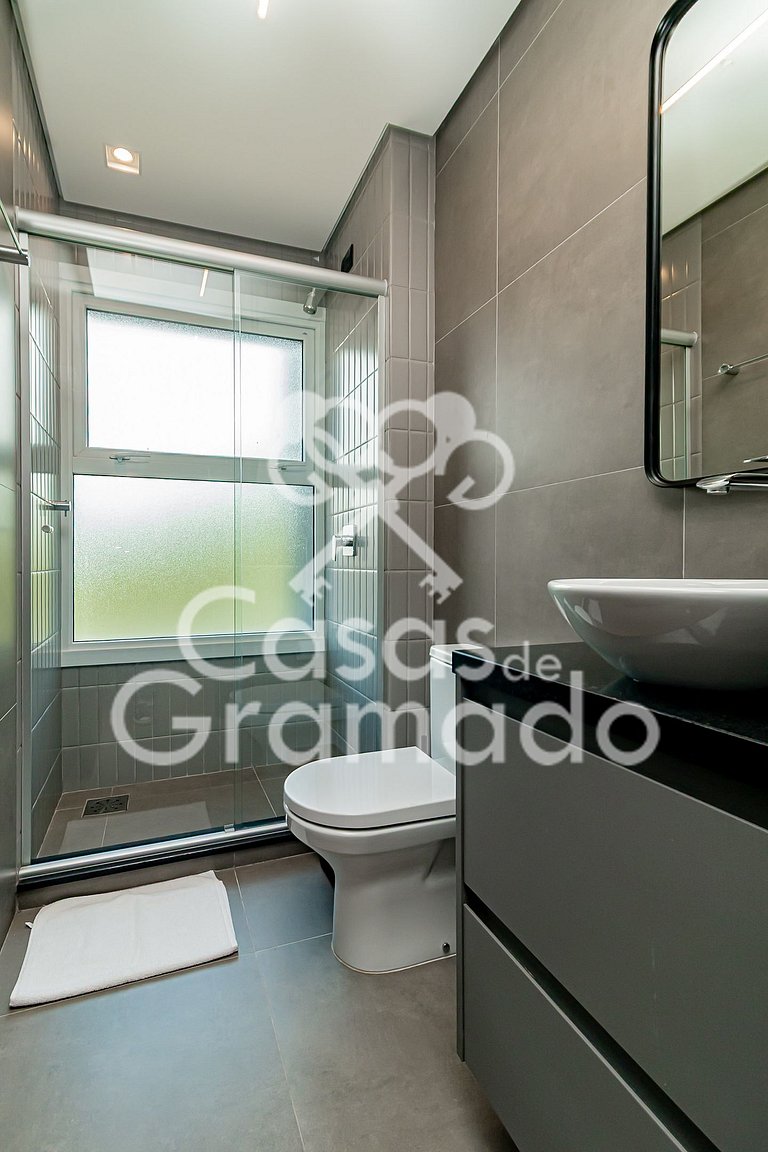 Luxuoso 2 Quartos no Centro de Gramado