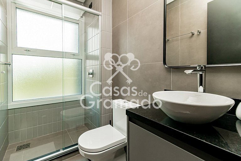 Luxuoso 2 Quartos no Centro de Gramado