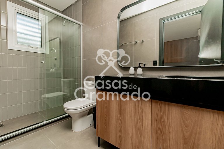 Luxuoso 2 Quartos no Centro de Gramado