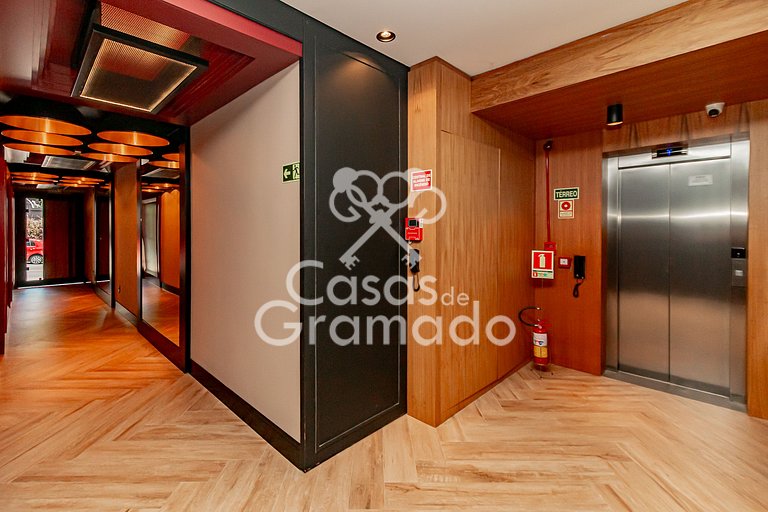 Luxuoso 2 Quartos no Centro de Gramado