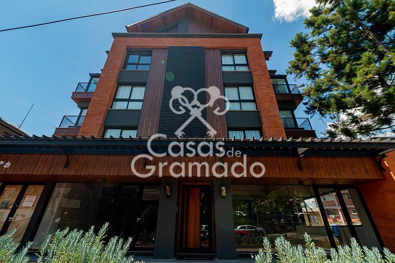 Luxuoso 2 Quartos no Centro de Gramado