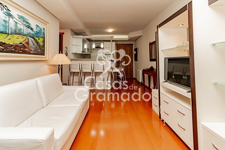 Exclusivo Apart em Condomínio Luxuoso e Central