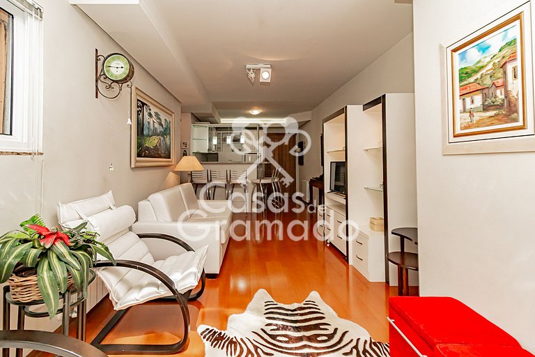 Exclusivo Apart em Condomínio Luxuoso e Central
