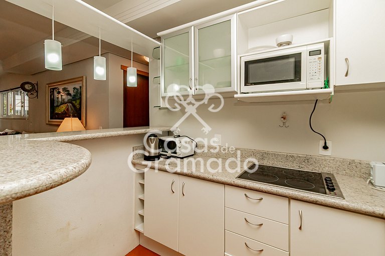 Exclusivo Apart em Condomínio Luxuoso e Central