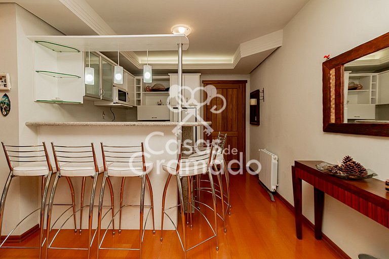 Exclusivo Apart em Condomínio Luxuoso e Central