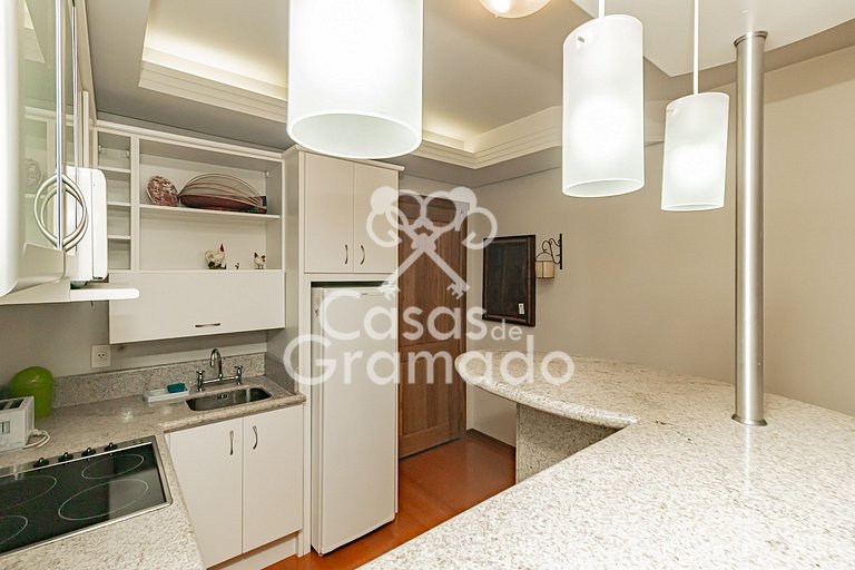 Exclusivo Apart em Condomínio Luxuoso e Central