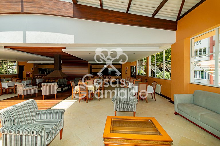 Exclusivo Apart em Condomínio Luxuoso e Central