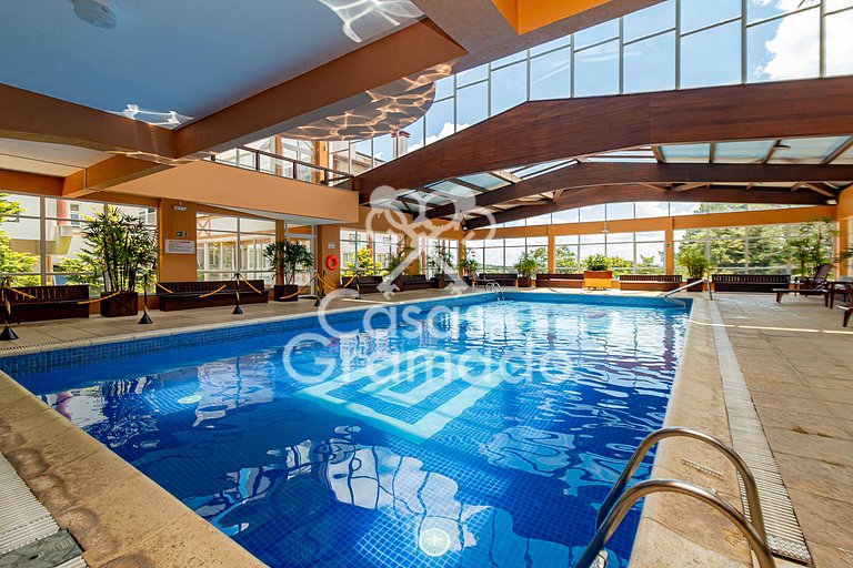 Exclusivo Apart em Condomínio Luxuoso e Central