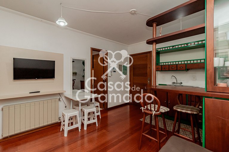 Apartamento Central com Piscina p 5 Pessoas