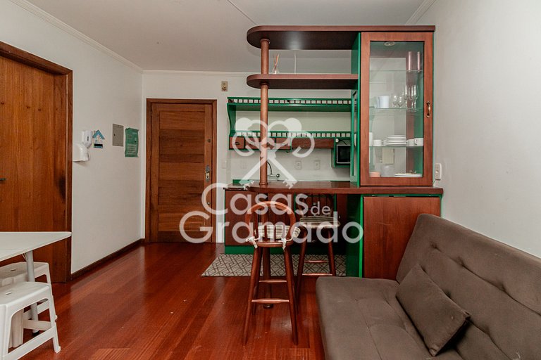 Apartamento Central com Piscina p 5 Pessoas