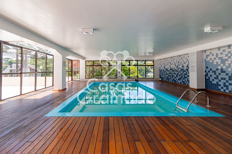 Apartamento Central com Piscina p 5 Pessoas