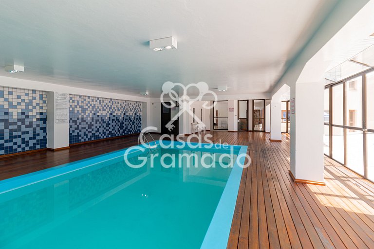 Apartamento Central com Piscina p 5 Pessoas