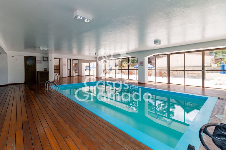 Apartamento Central com Piscina p 5 Pessoas
