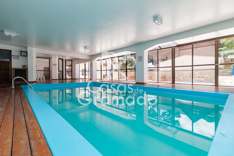 Apartamento Central com Piscina p 5 Pessoas