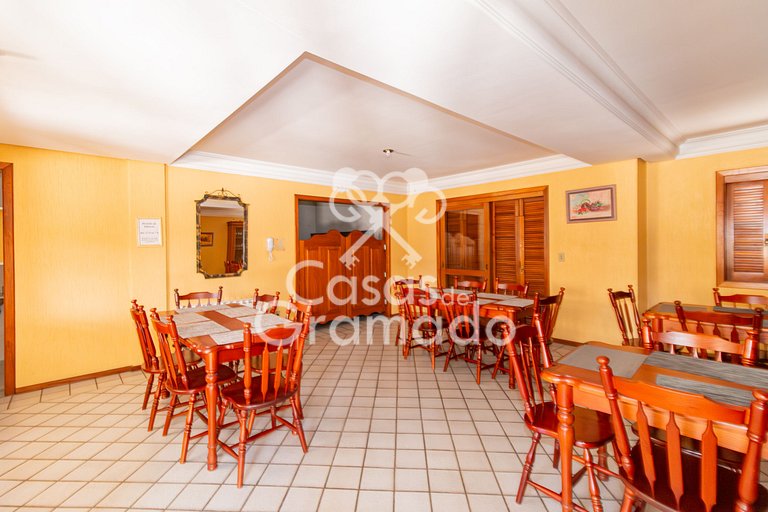 Apartamento Central com Piscina p 5 Pessoas