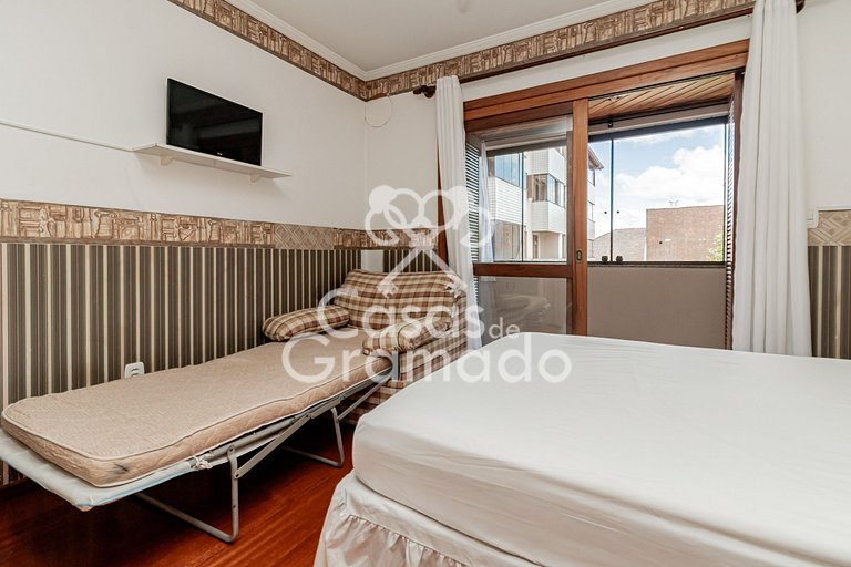Apartamento Central com Piscina p 5 Pessoas