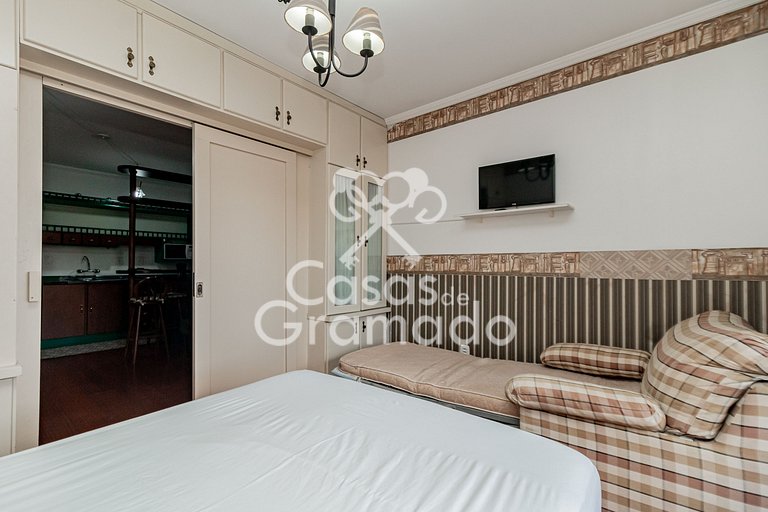 Apartamento Central com Piscina p 5 Pessoas