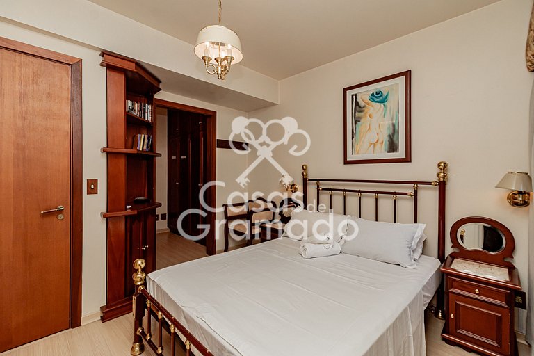 Flat Central Junto ao Wish Resort