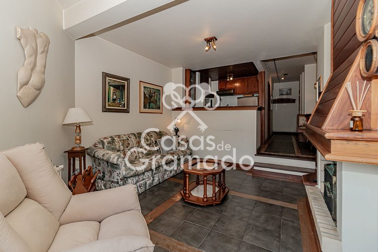 Flat Central Junto ao Wish Resort