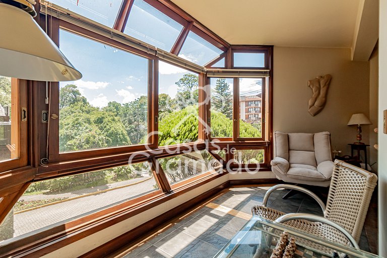 Flat Central Junto ao Wish Resort