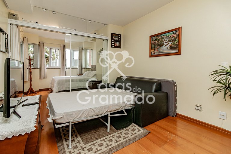 Estúdio em Condomínio Luxuoso e Central