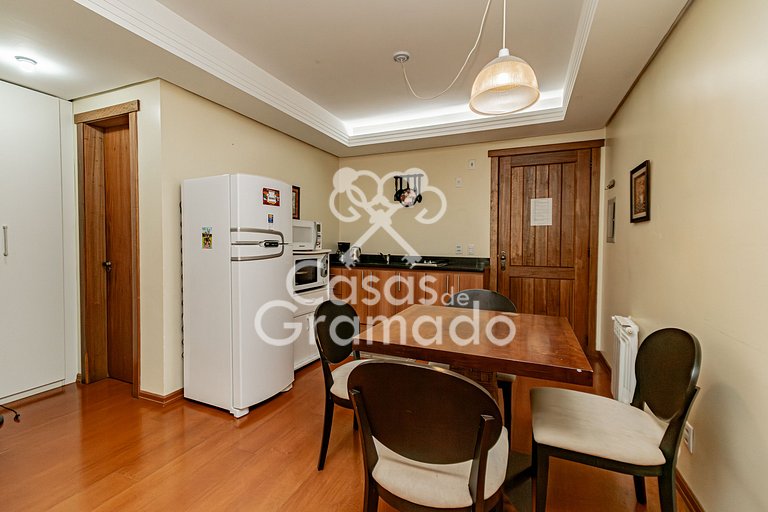 Estúdio em Condomínio Luxuoso e Central