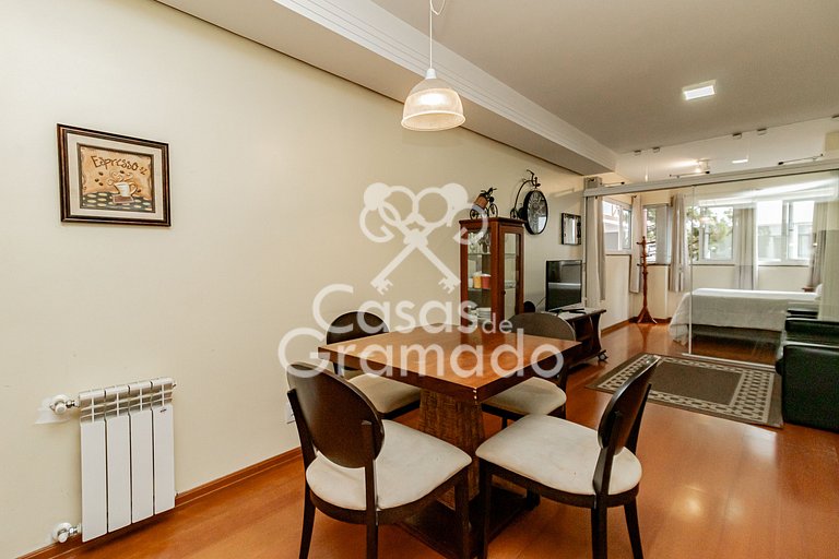 Estúdio em Condomínio Luxuoso e Central