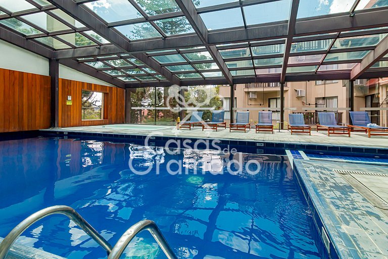 Flat Serrano com Total Acesso ao Wish Resort