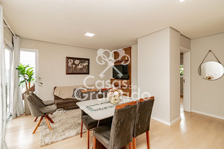 Apart 2 Quartos Novo a 2 Km da Rua Coberta