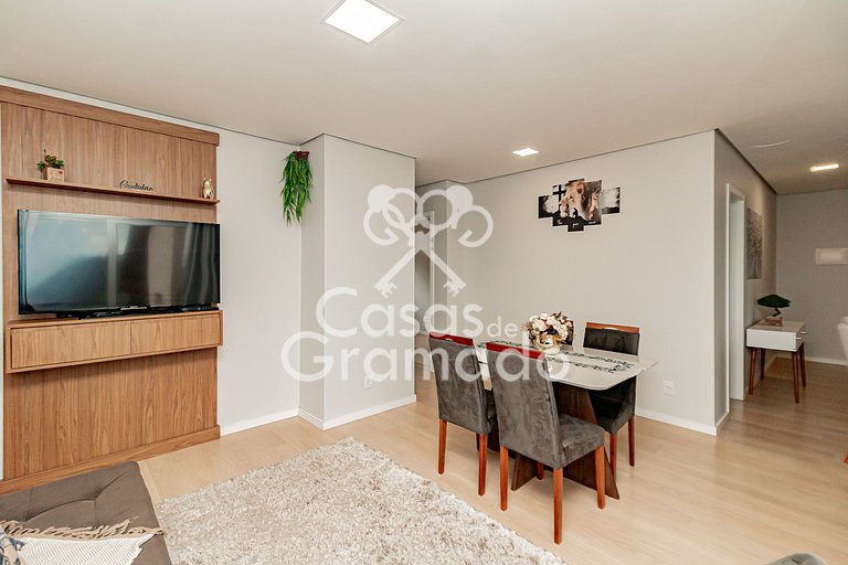 Apart 2 Quartos Novo a 2 Km da Rua Coberta