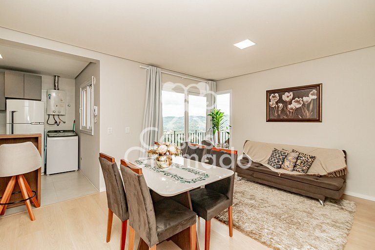 Apart 2 Quartos Novo a 2 Km da Rua Coberta