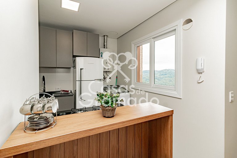 Apart 2 Quartos Novo a 2 Km da Rua Coberta